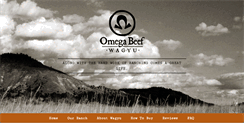 Desktop Screenshot of omegabeefwagyu.com