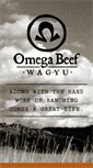 Mobile Screenshot of omegabeefwagyu.com